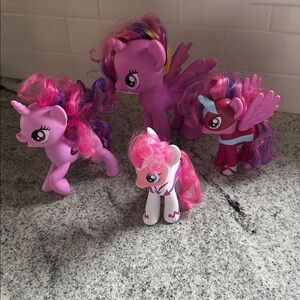 My Little Pony‎ Lot of 4 ponies